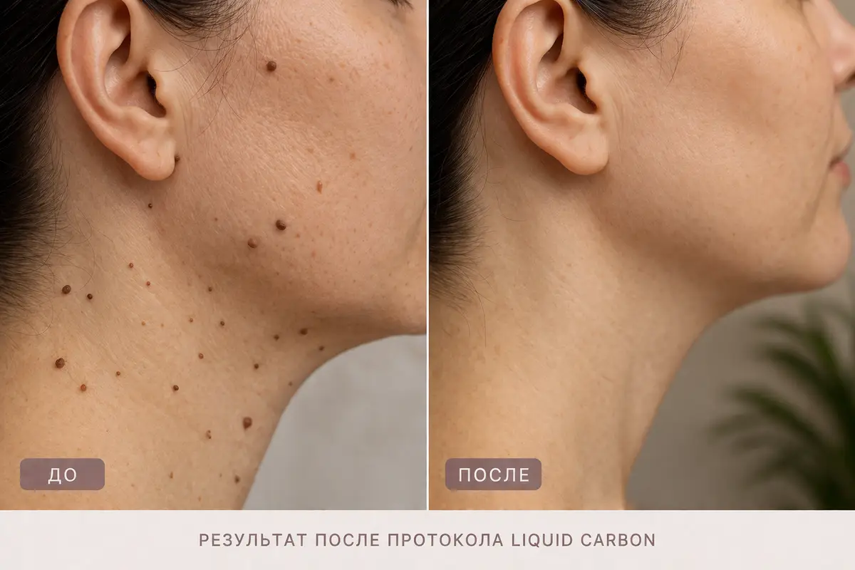 Результат после протокола Liquid Carbon